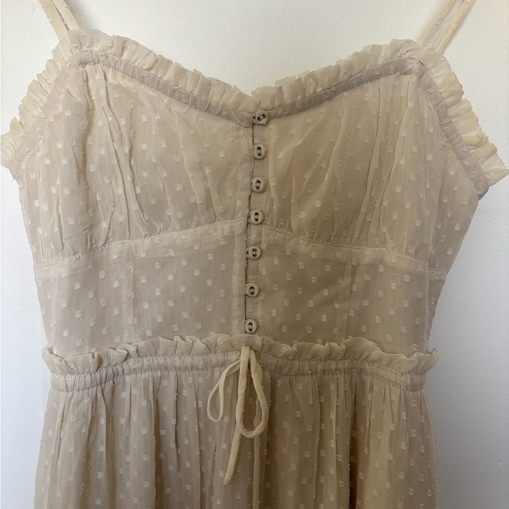 Patrons of Peace Cream Maxi Dress - Picture 2 of 6